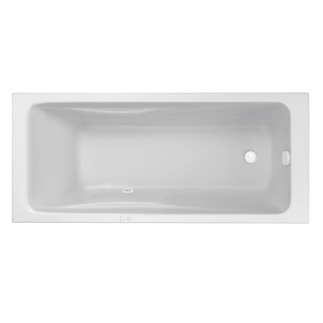 Изображение товара Гидромассажная акриловая ванна Jacob Delafon Odeon Up E60491RU-00 SOFT WH, 170 x 75 см, белая, форсунки белые Изображение товара Гидромассажная акриловая ванна Jacob Delafon Odeon Up E60491RU-00 SOFT WH, 170 x 75 см, белая, форсунки белые