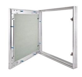 Изображение товара Сантехнический люк Хаммер Короб под покраску 15х15 см для стен и потолков