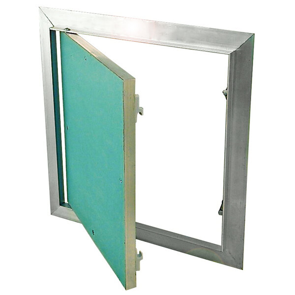 Изображение товара Сантехнический люк Левша Уголок 25x25 см для гипсокартона с нажимным замком