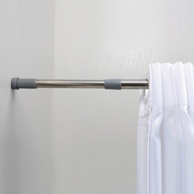 Изображение товара Карниз для ванны Fixsen FX-51-201, 140 x 260 см, раздвижной, хром