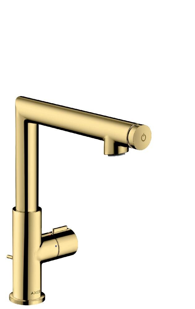 Изображение товара Смеситель Axor Uno 45016930 с донным клапаном, латунь, Германия Изображение товара Смеситель Axor Uno 45016930 с донным клапаном, латунь, Германия