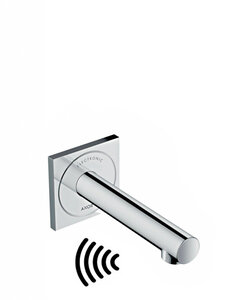 Изображение товара Сенсорный смеситель для раковины Axor Uno 45110000 хром с автоматикой