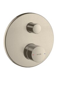 Изображение товара Современный смеситель для ванны и душа Axor Uno 45405820 шлифованный никель