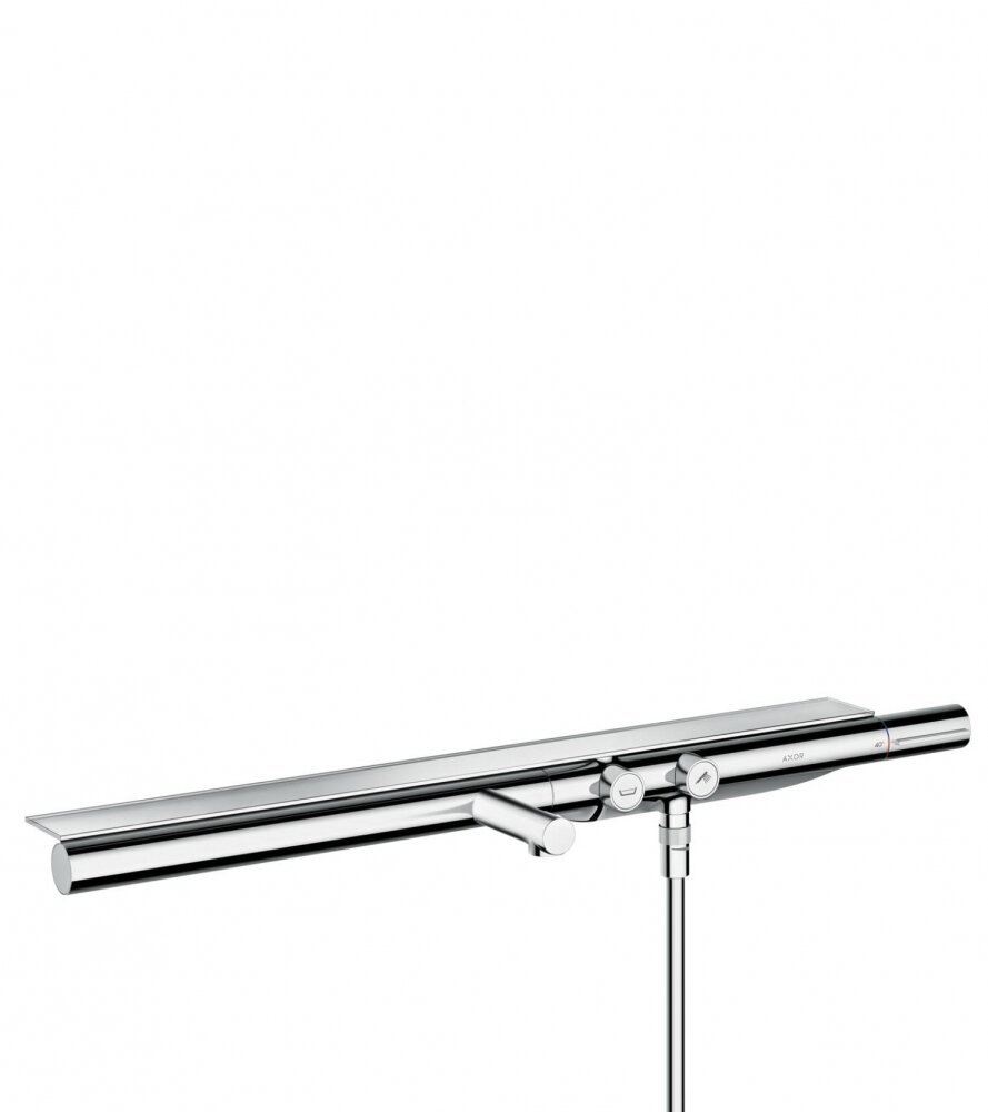 Изображение товара Смеситель для ванны и душа Axor ShowerPipe, 45420000, термостатический, хром Изображение товара Смеситель для ванны и душа Axor ShowerPipe, 45420000, термостатический, хром