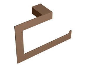 Изображение товара Полотенцедержатель-кольцо Boheme Qubic 10725-BRB, 23 см, бронза брашированная