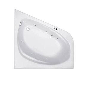 Изображение товара Гидромассажная акриловая ванна Jacob Delafon Odeon Up E6070RU-00 SOFT CR, 140 х 140 см, белая, форсунки хром