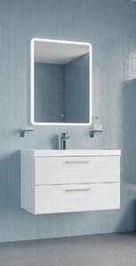 Изображение товара Тумба под раковину Iddis Slide X SLX10W0i95, 100 см, подвесная, белый