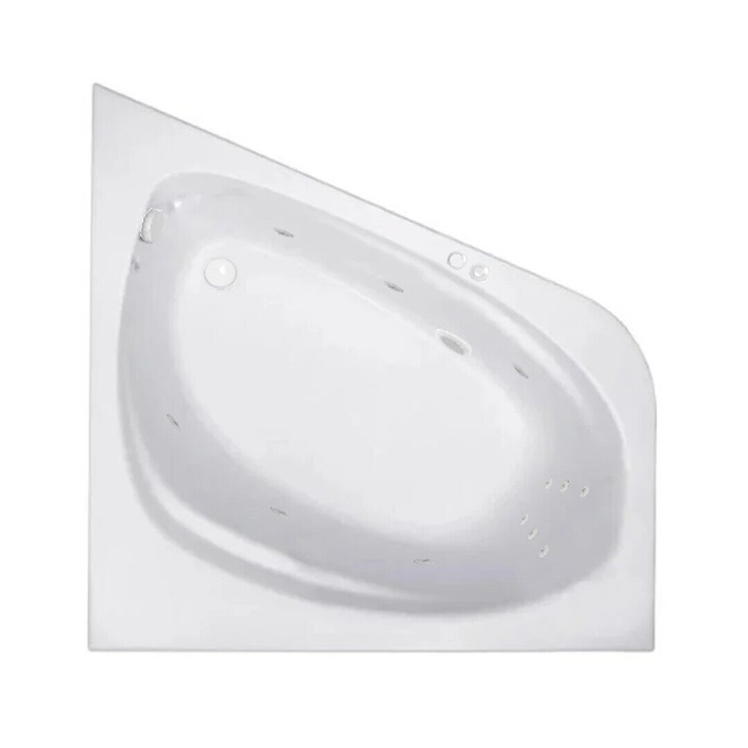 Изображение товара Гидромассажная акриловая ванна Jacob Delafon Odeon Up E6070RU-00 LINE WH, 140 х 140 см, белая, форсунки белые