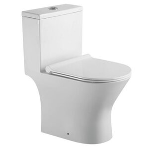 Изображение товара Унитаз моноблок Stella Polar Мурсия KN1197000, SP-00001858, крышка-сиденье микролифт, белый
