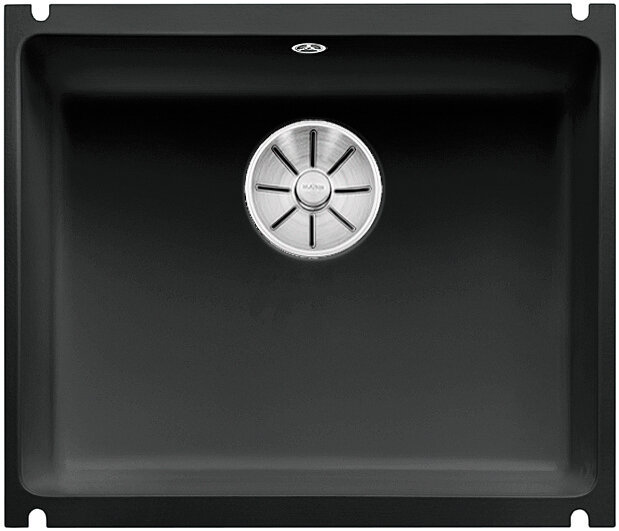 Изображение товара Кухонная мойка Blanco Subline 500-U из композита с глубокой чашей черная