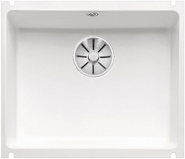 Изображение товара Кухонная мойка Blanco Subline 500-U 523733 белый глянцевый композит
