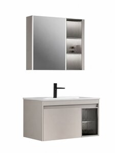 Изображение товара Зеркальный шкаф Arrow Shine AHJGD8G31009SHN, 80 см, цвет белый