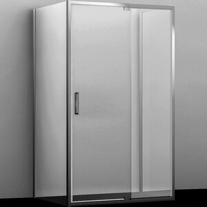 Изображение товара Душевой уголок WasserKRAFT Berkel 48P26, 120 х 100 см, с универсальной распашной дверью, стекло прозрачное, профиль хром