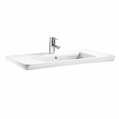Изображение товара Мебельная раковина Roca Gap 70 см белая фаянс для ванной комнаты