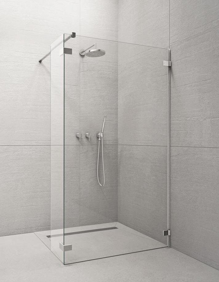 Изображение товара Душевая стенка Radaway Euphoria Walk-In II 1000, 100 + 30 см, стекло прозрачное, фурнитура хром