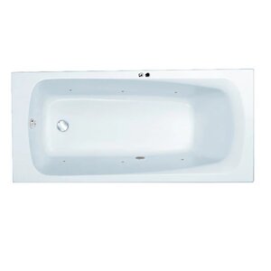 Изображение товара Гидромассажная акриловая ванна Jacob Delafon Patio E6810RU-01 SOFT CR,  150 х 70 см, каркас в подарок, белая, форсунки хром