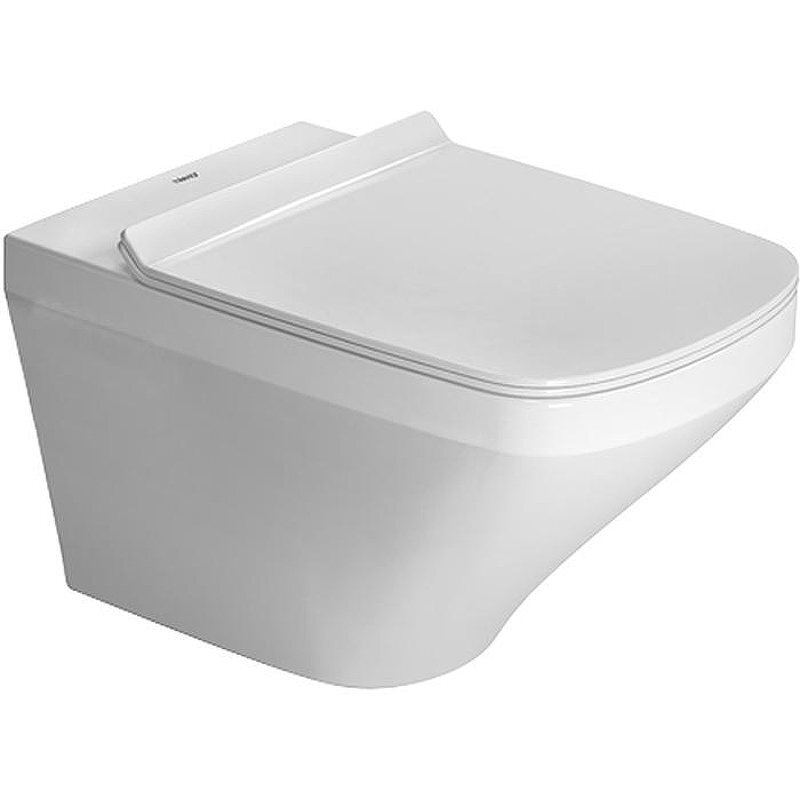 Изображение товара Подвесной унитаз Duravit Durastyle 45510900A1, безободковый, крышка микролифт Изображение товара Подвесной унитаз Duravit Durastyle 45510900A1, безободковый, крышка микролифт