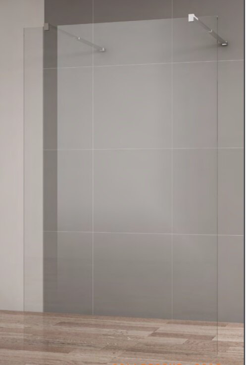 Изображение товара Душевая стенка Cezares Liberta-L-2-115-C-Cr 115 см без двери стекло прозрачное
