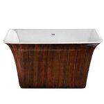 Акриловая ванна Lagard Evora lgd-evr-bw Brown Wood - фото 1