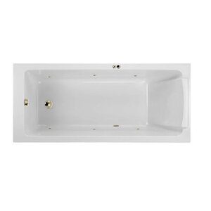 Изображение товара Гидромассажная акриловая ванна Jacob Delafon Sofa E60515RU-01 SOFT BR, 170 x 75 см, каркас в подарок, белая, форсунки бронза