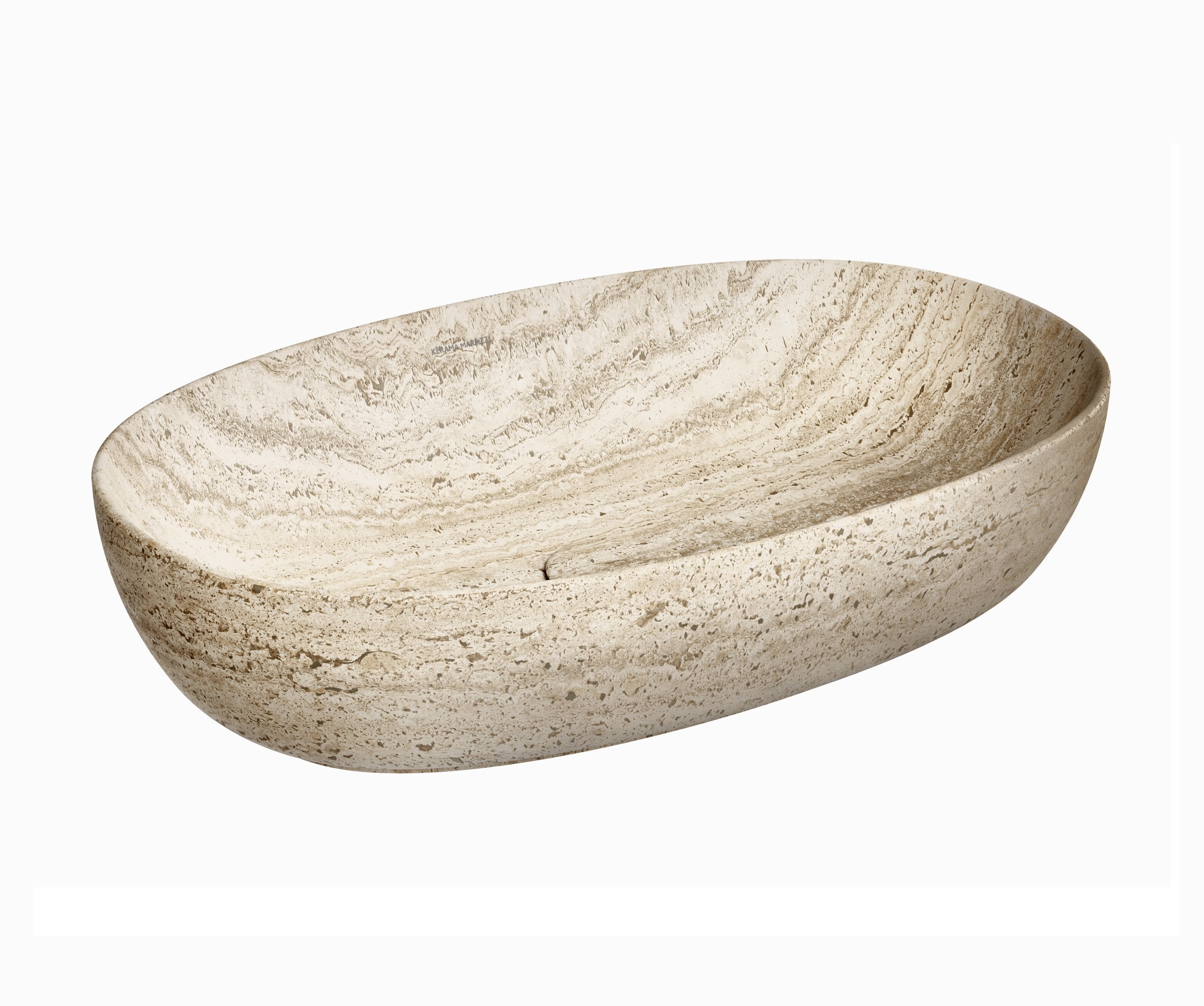 Изображение товара Раковина Kerama Marazzi Plaza/Плаза KMPLWb60MLbTr0, 60 см, накладная, фаянс, бежевый матовый Изображение товара Раковина Kerama Marazzi Plaza/Плаза KMPLWb60MLbTr0, 60 см, накладная, фаянс, бежевый матовый