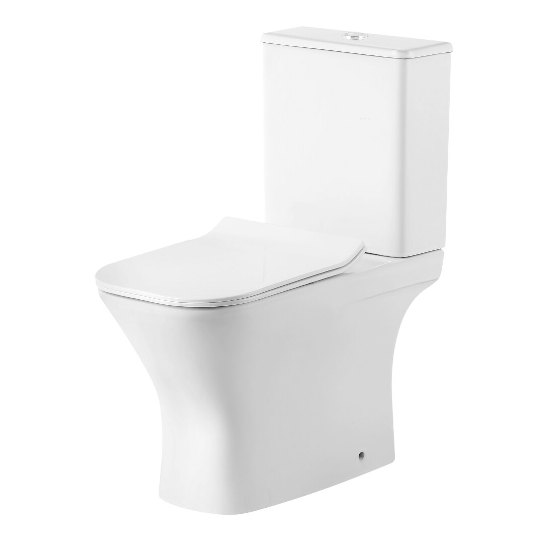 Изображение товара Безободковый унитаз Orange C02-050W с системой Торнадо и микролифтом