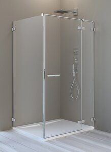 Изображение товара Душевой уголок Radaway Arta KDJ II R, 130 x 80 см, стекло прозрачное, профиль хром+, правое исполнение