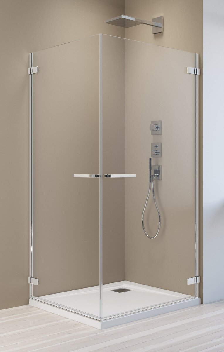 Изображение товара Душевой уголок Radaway Arta KDD I, 100x80 см, стекло прозрачное, профиль хром+