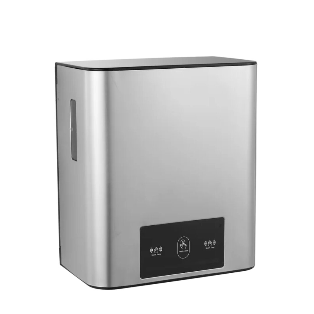 Изображение товара Диспенсер для бумажных полотенец сенсорный SantiLine SL-8009 хром матовый