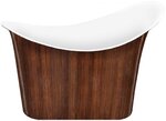 Акриловая ванна Lagard Tiffany lgd-tf-bw Brown Wood - фото 1