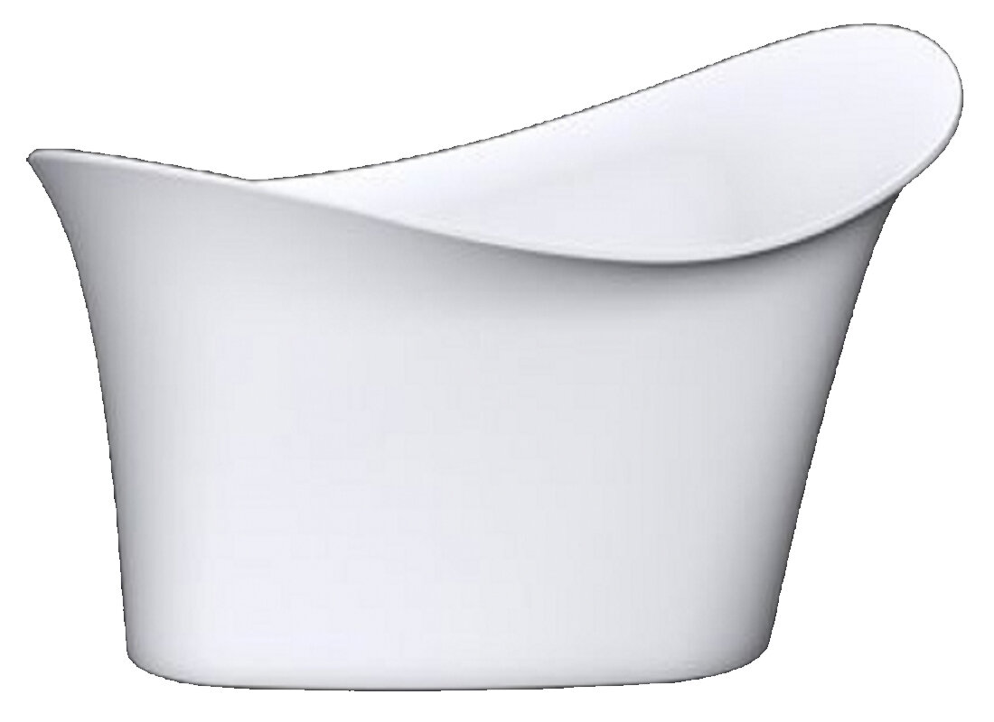 Изображение товара Ванна Lagard Tiffany White Star 175x85 см отдельно стоящая белая акриловая