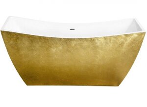 Изображение товара Акриловая ванна Lagard Issa lgd-issa-tg Treasure Gold 178x75 см, отдельно стоящая