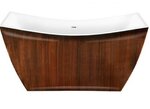 Акриловая ванна Lagard Issa lgd-issa-bw Brown Wood - фото 1
