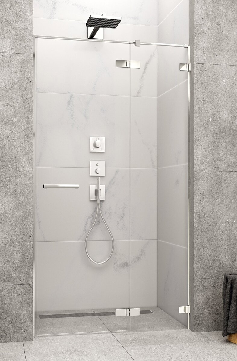 Изображение товара Душевая дверь в нишу Radaway Arta DWJ II 120 R с неподвижным сегментом, стекло прозрачное