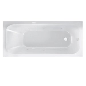 Изображение товара Гидромассажная акриловая ванна Jacob Delafon Trocadero E6D355RU-00 SOFT WH, 180 х 80 см, белая, форсунки белые