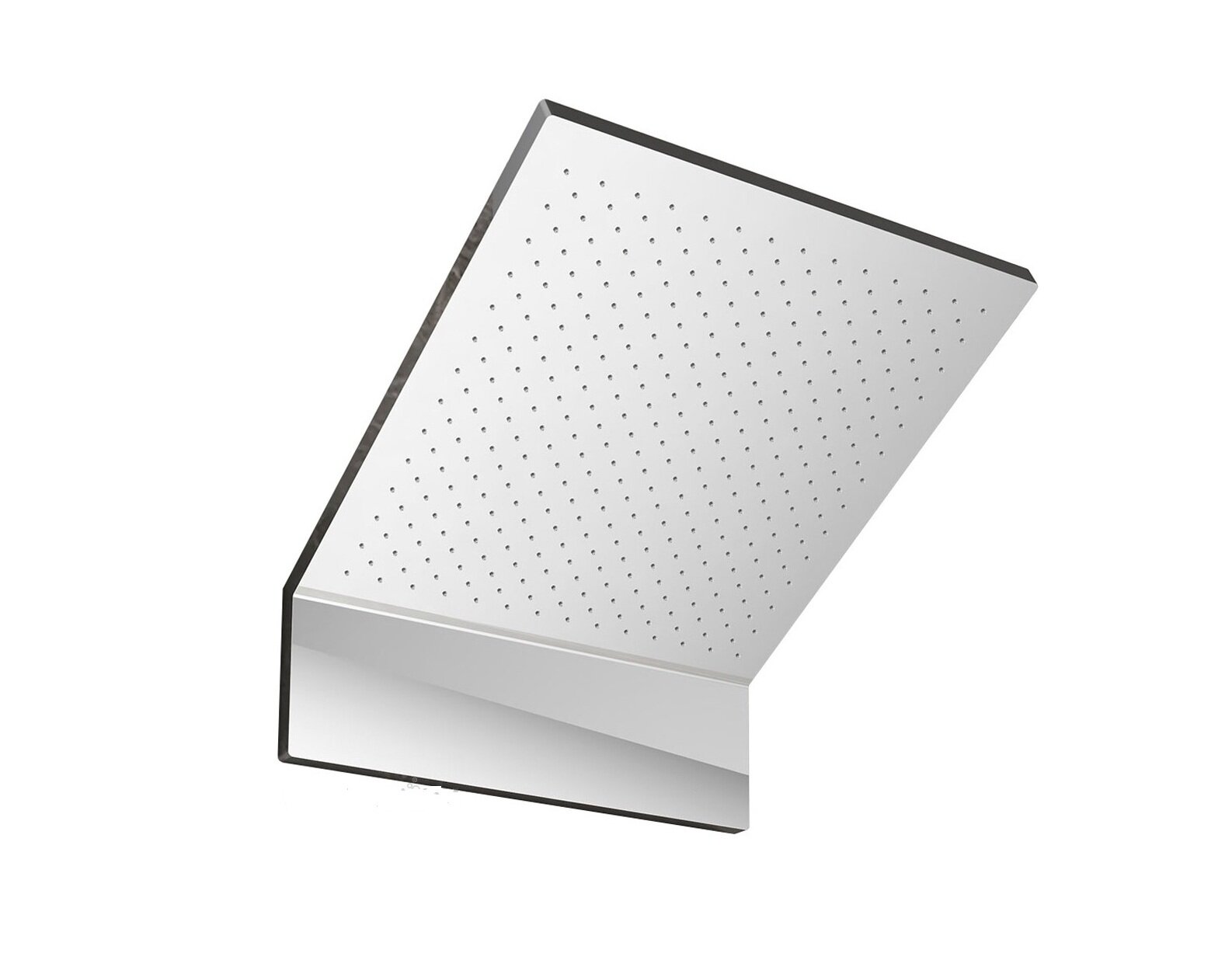 Изображение товара Верхний душ Vincea Futura 30x30 см хром, стеновой монтаж, Италия