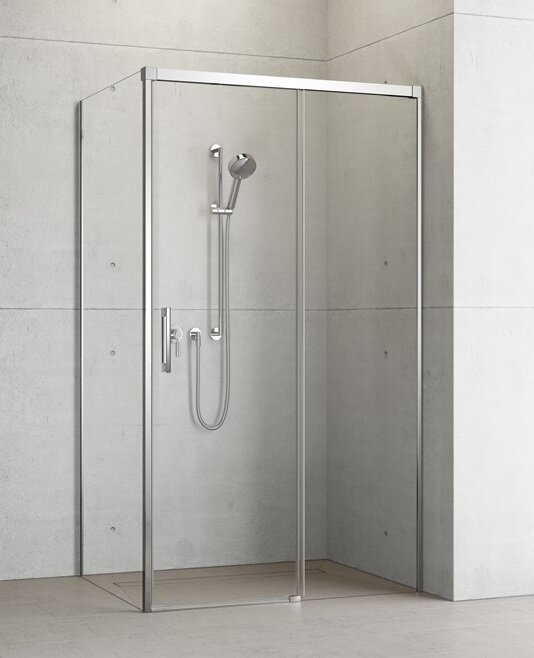 Изображение товара Душевой уголок Radaway Idea KDJ 100x90 правый стекло прозрачное