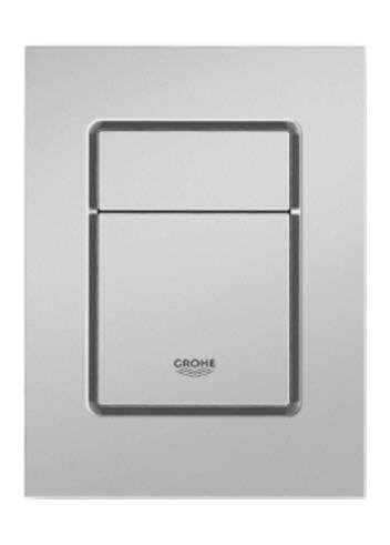 Изображение товара Кнопка для инсталляции Grohe Skate Cosmopolitan S 37535P00, вертикальная, матовый хром