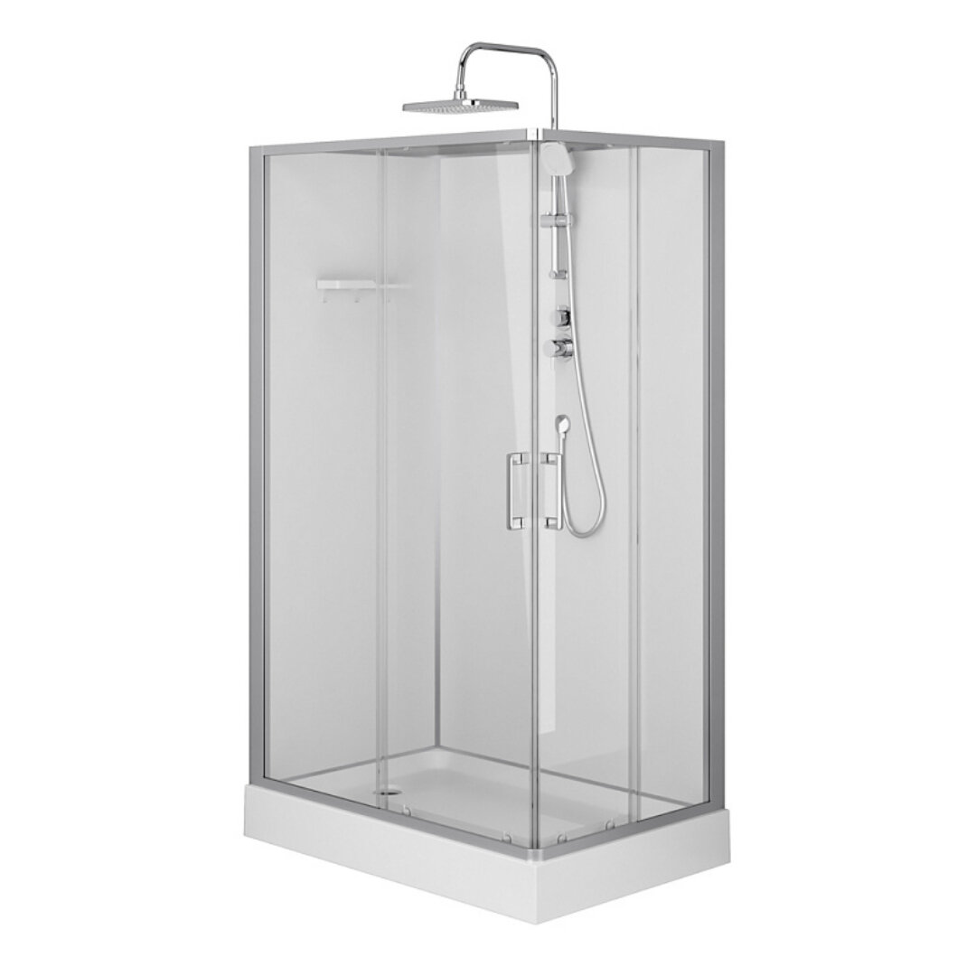 Изображение товара Душевая кабина Am.Pm Above W9XC-403-12080MT с тропическим душем Изображение товара Душевая кабина Am.Pm Above W9XC-403-12080MT с тропическим душем