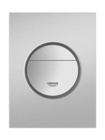 Изображение товара Кнопка для инсталляции Grohe Nova Cosmopolitan S 37601P00, вертикальная, матовый хром Изображение товара Кнопка для инсталляции Grohe Nova Cosmopolitan S 37601P00, вертикальная, матовый хром