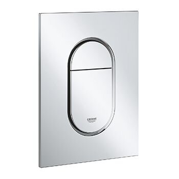 Изображение товара Кнопка для инсталляции Grohe Arena Cosmopolitan S, вертикальная, хром глянцевый