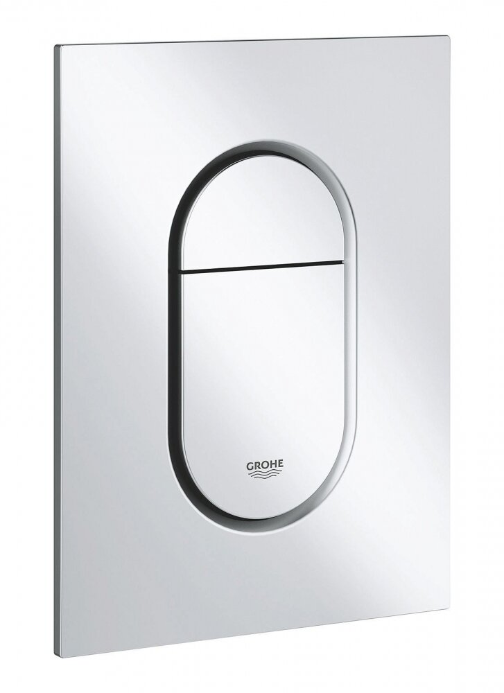 Изображение товара Кнопка для инсталляции Grohe Arena Cosmopolitan S 37624P00, вертикальная, матовый хром