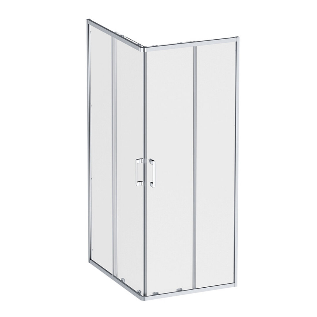 Изображение товара Душевой уголок Am.Pm Above W9XG-403-12080-MT, 120 x 80 см, стекло прозрачное, профиль хром