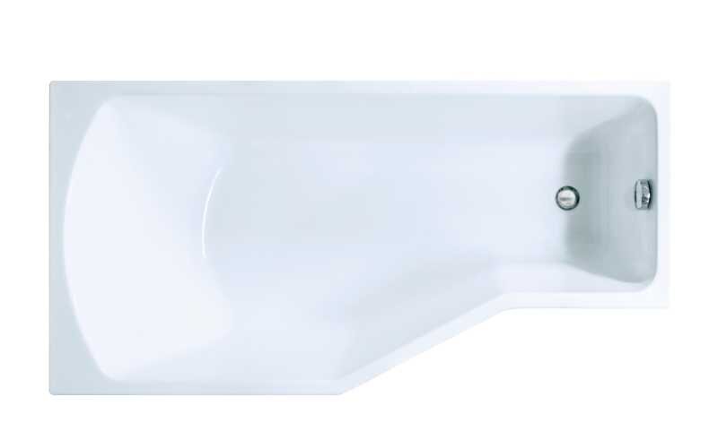 Изображение товара Акриловая асимметричная ванна MarKa One Convey 150x75 см