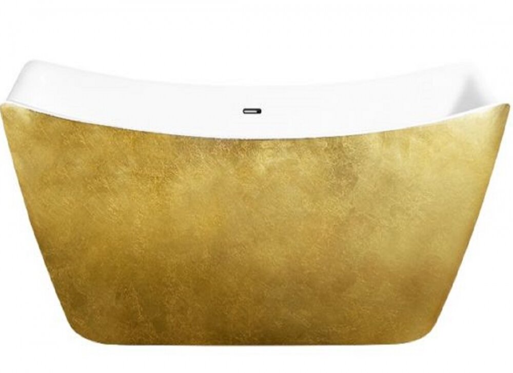 Изображение товара Акриловая ванна Lagard Meda lgd-mda-tg Treasure Gold 170x78 см с регулируемыми ножками