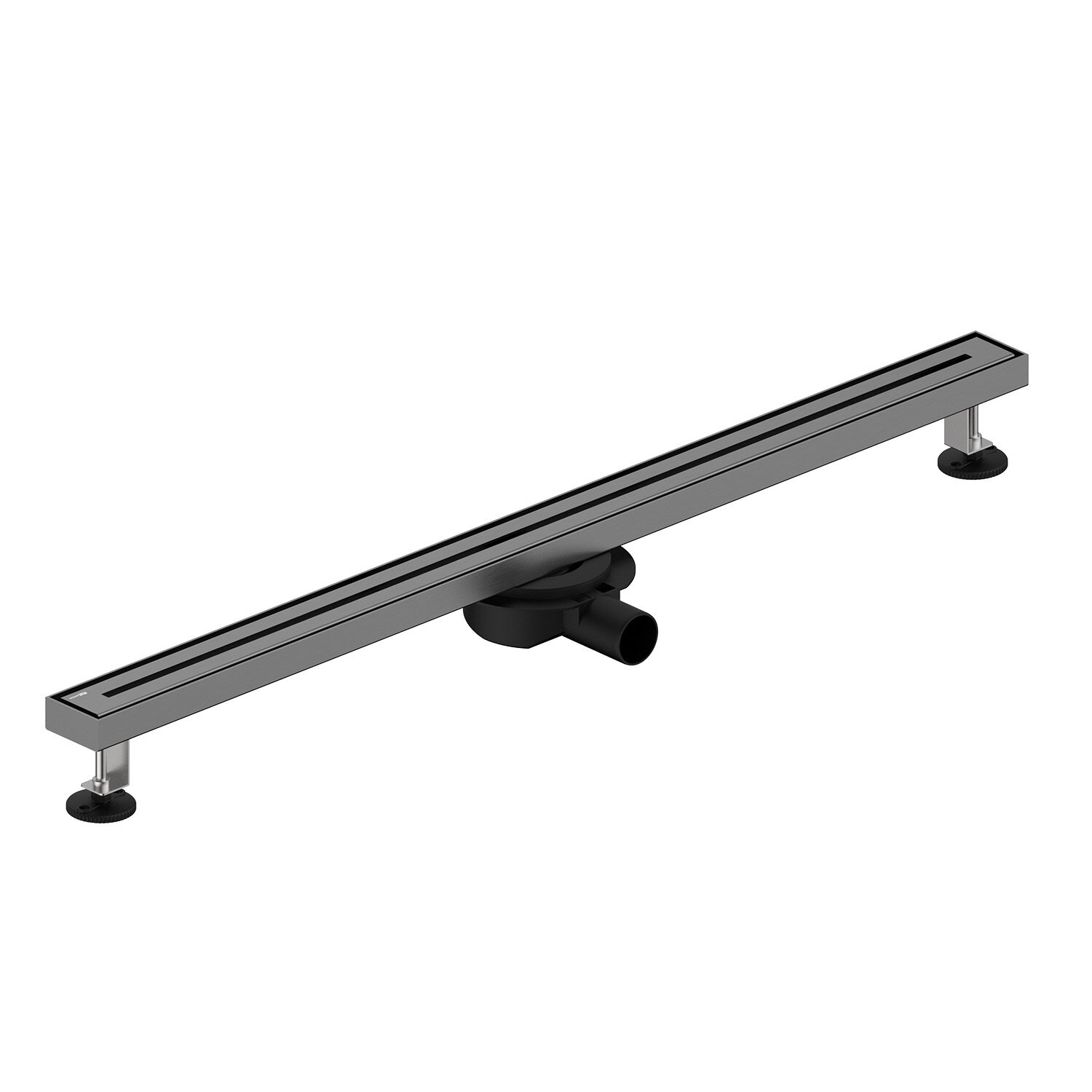Изображение товара Дренажный канал WasserKRAFT Naab 86D90GR, 90 см, с щелевой вставкой, PVD графит Изображение товара Дренажный канал WasserKRAFT Naab 86D90GR, 90 см, с щелевой вставкой, PVD графит