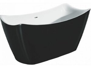 Изображение товара Акриловая ванна Lagard Meda lgd-mda-ba Black Agate 170x78 см отдельно стоящая