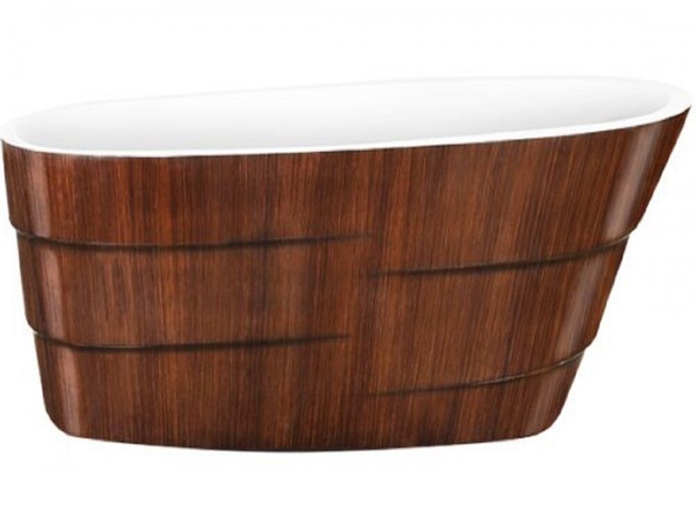 Изображение товара Ванна Lagard Auguste 170x75 см с регулируемыми ножками, коричневый