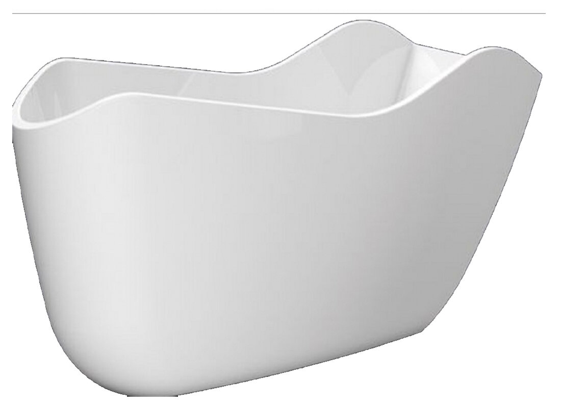 Изображение товара Ванна Lagard Teona White Star lgd-tna-ws Акриловая овальная 172.5x79.5 см