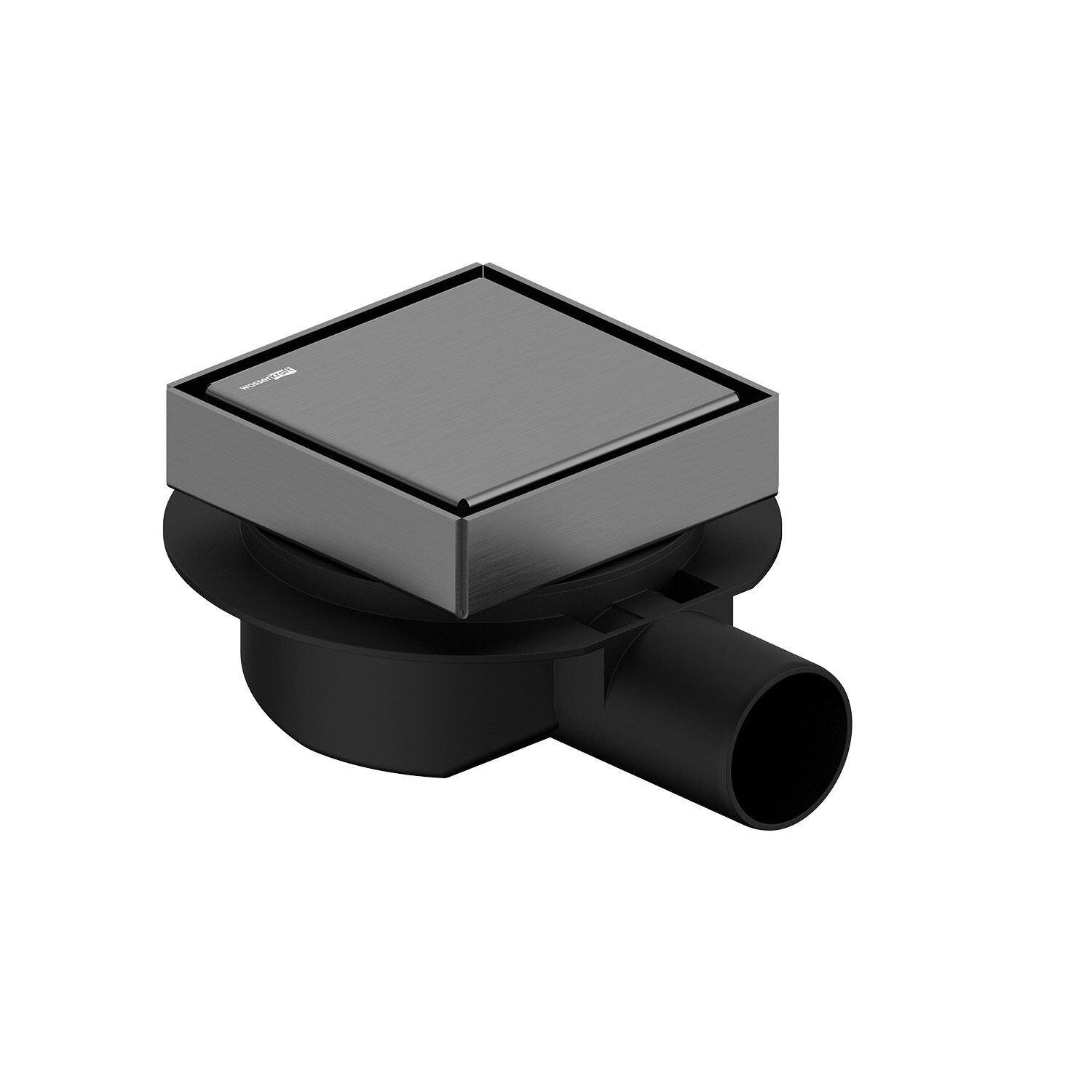 Изображение товара Дренажный трап WasserKRAFT Niers 30D10GR, 10 х 10 см, графит Изображение товара Дренажный трап WasserKRAFT Niers 30D10GR, 10 х 10 см, графит